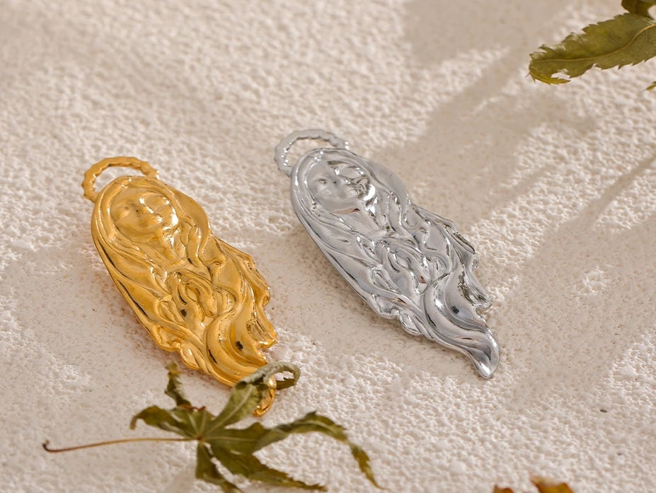 Virgin Mary Brooch