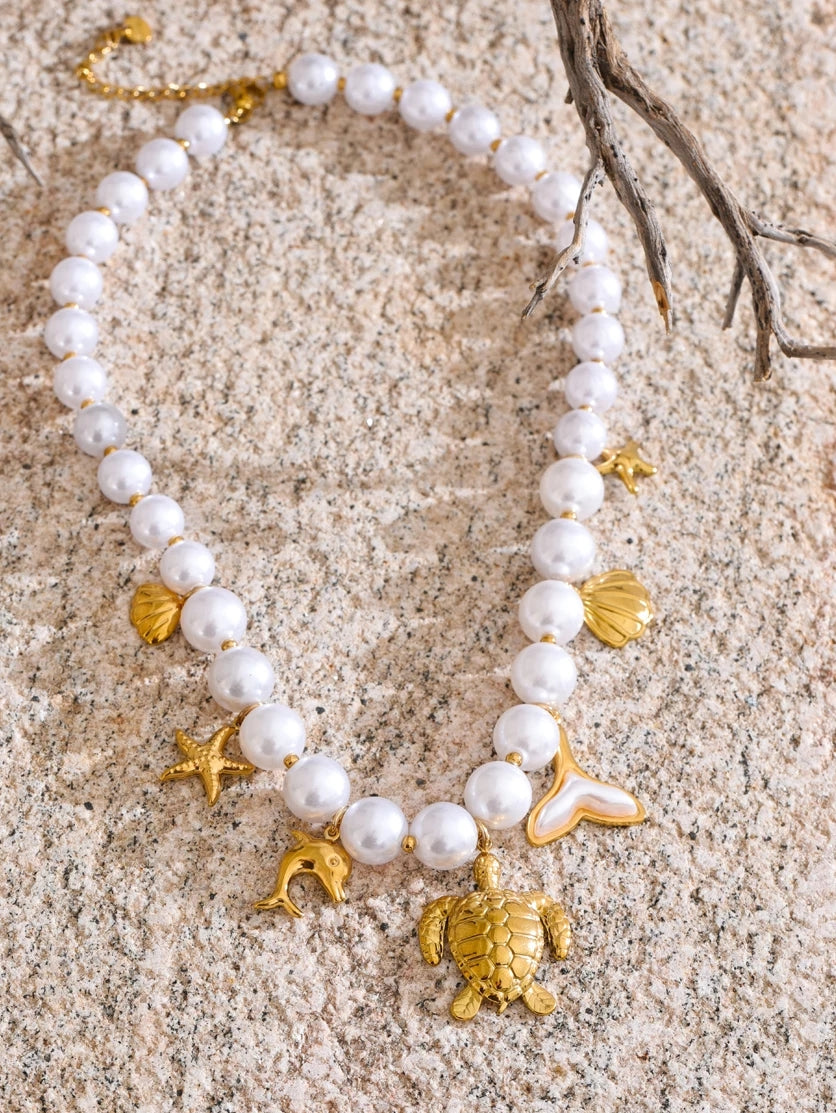 Ocean Animals Charm Necklace