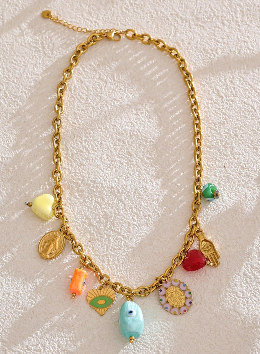 Mystic Amulets Charm Necklace