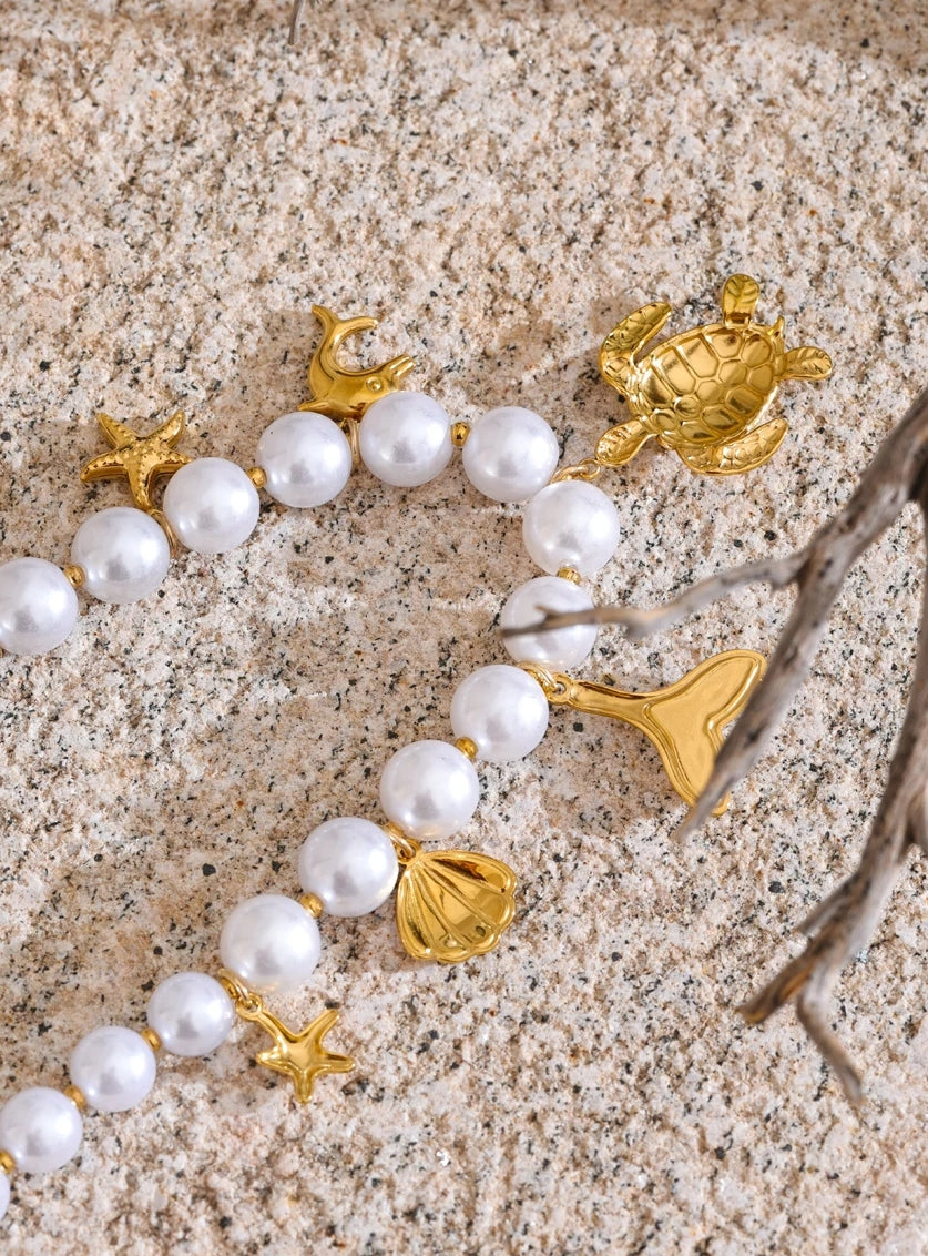 Ocean Animals Charm Necklace