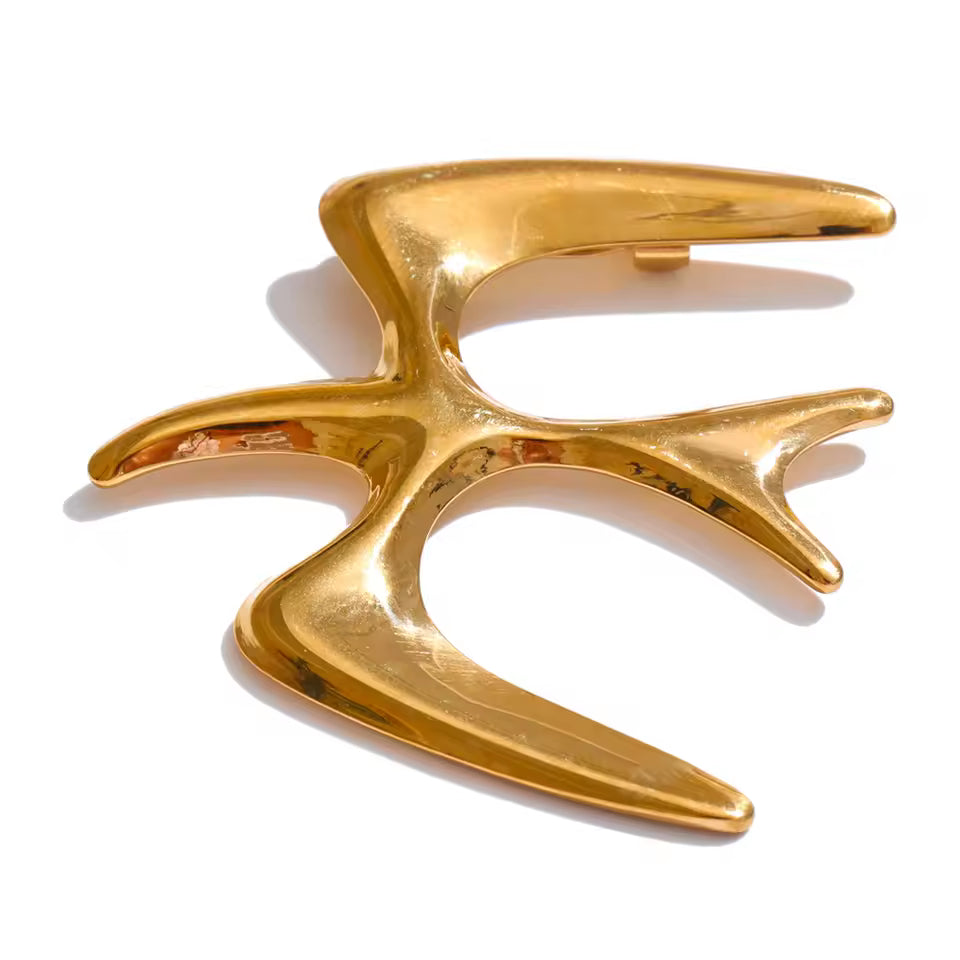 Stork Brooch