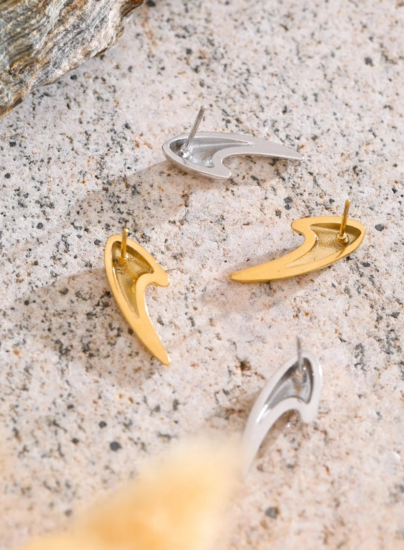 Boomerang Stud Earrings