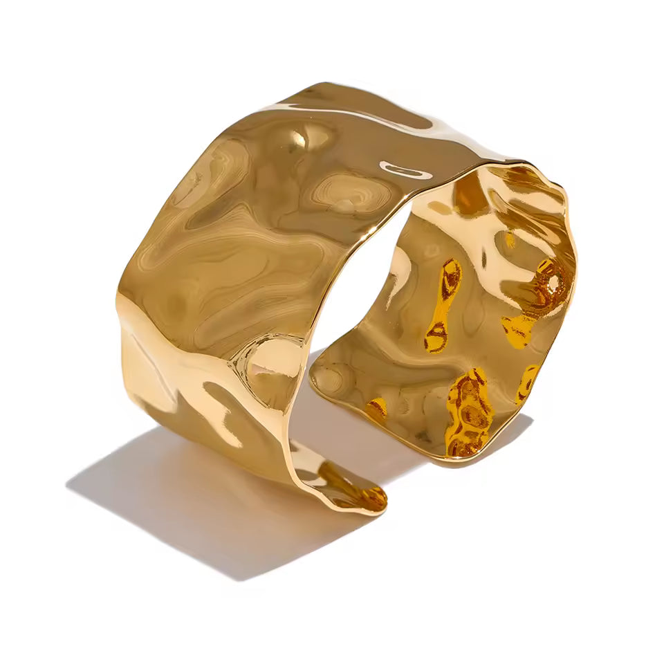 Large Wide Cuff Bracelet