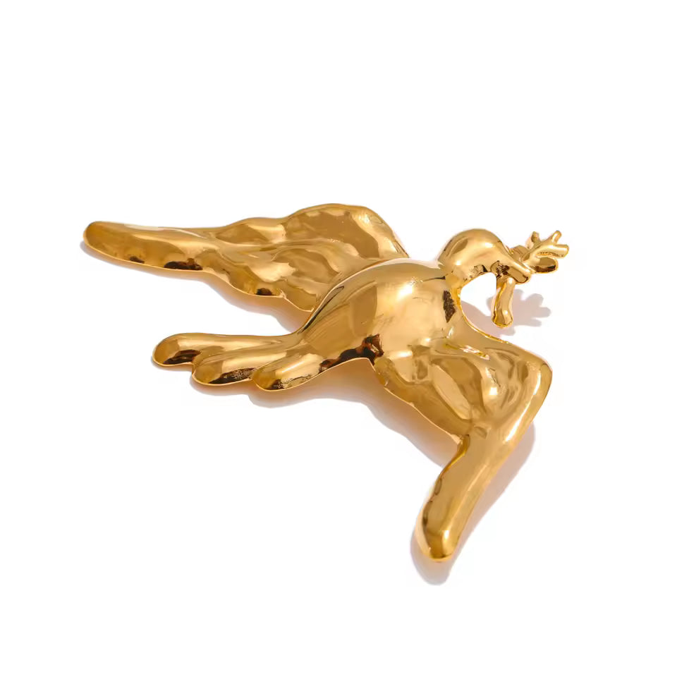 Pigeon Brooch