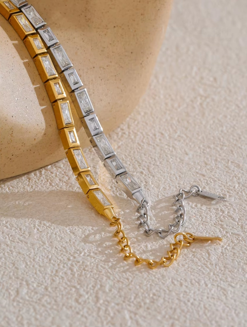 Shiny Cubic Zirconia Bracelet