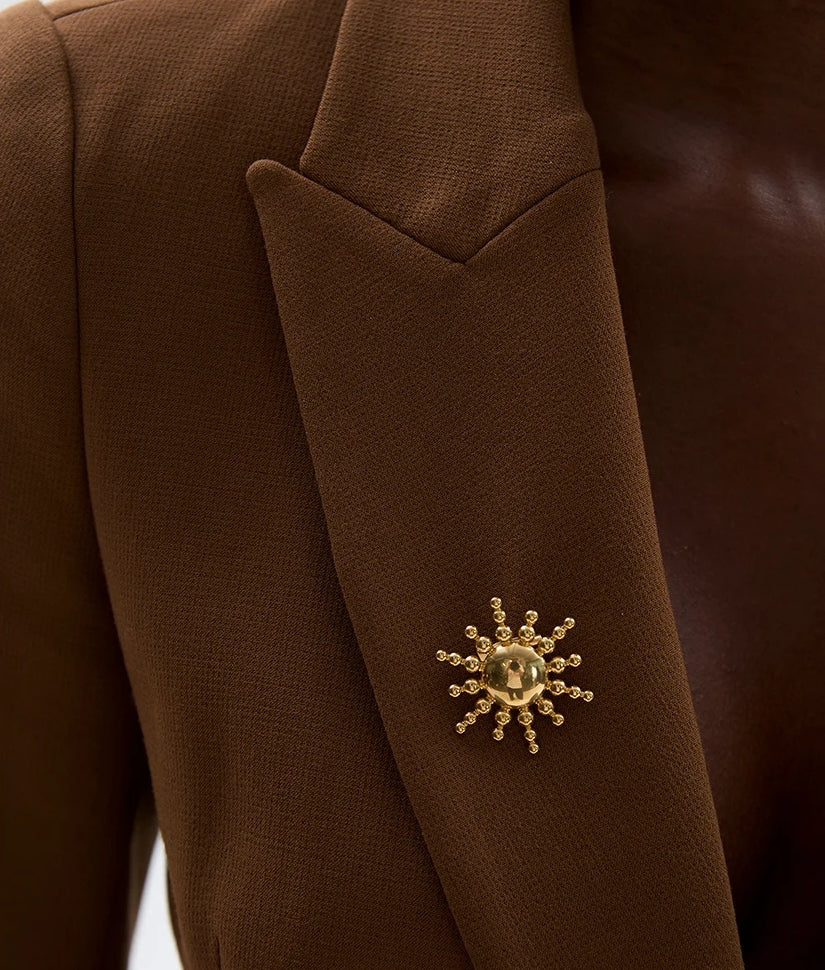 Sun Brooch