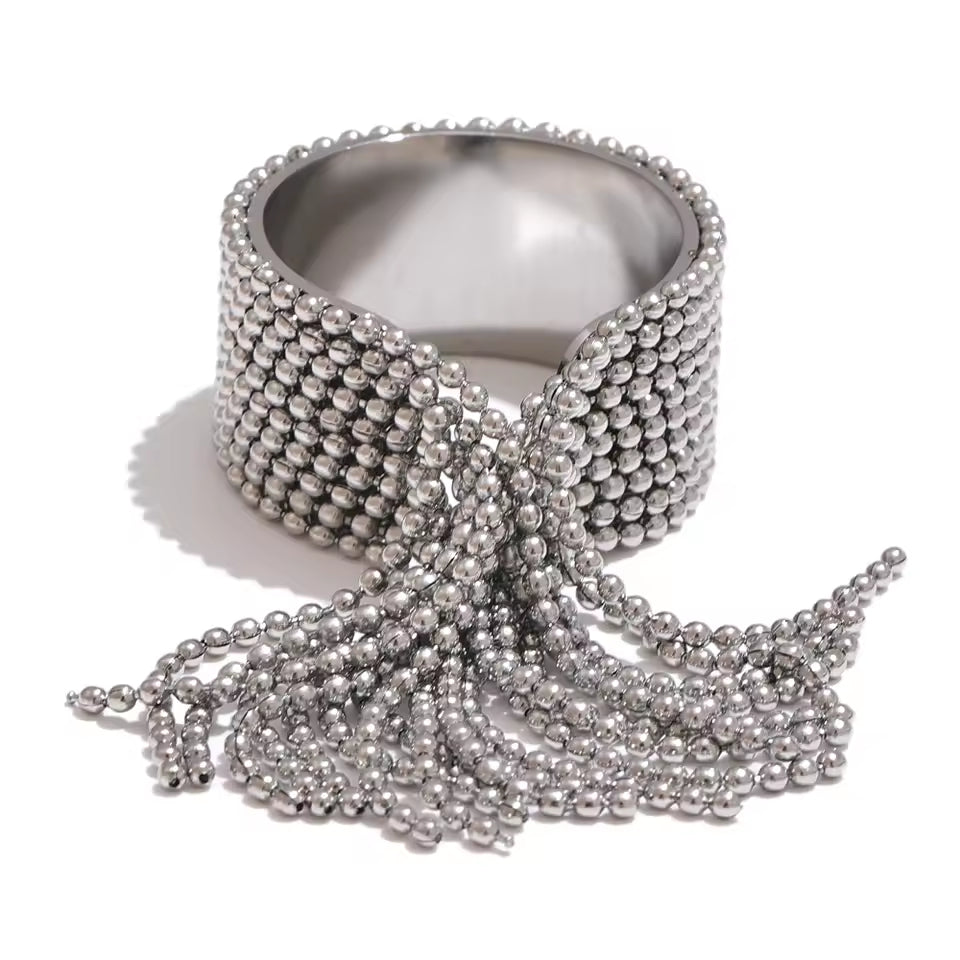 Fringe Flow Tassel Adjustable Ring