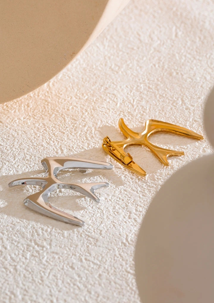 Stork Brooch