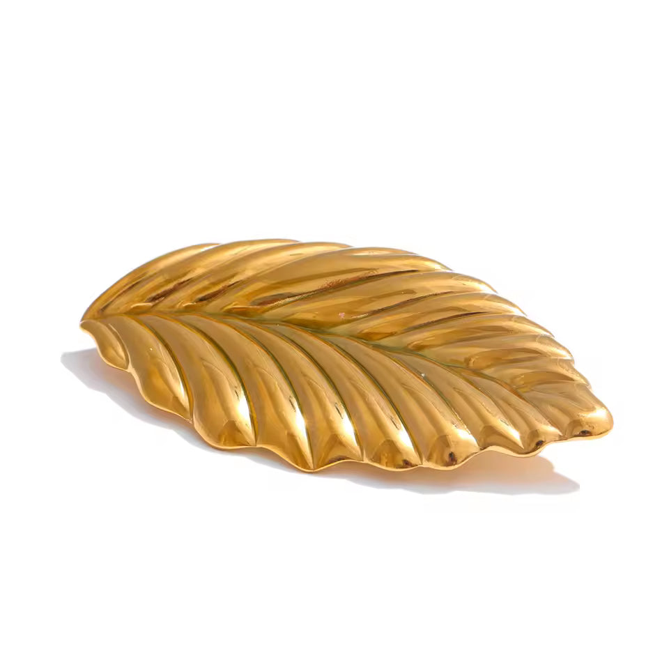 Vein Leaf Brooch