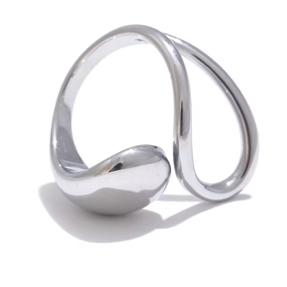 Geoluxe Open Adjustable Ring