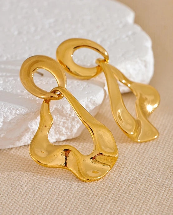 Geometric Irregular Drop Earrings