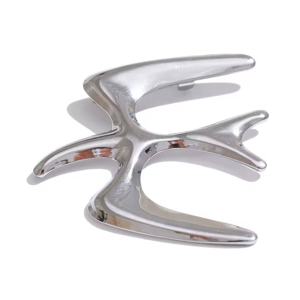 Stork Brooch