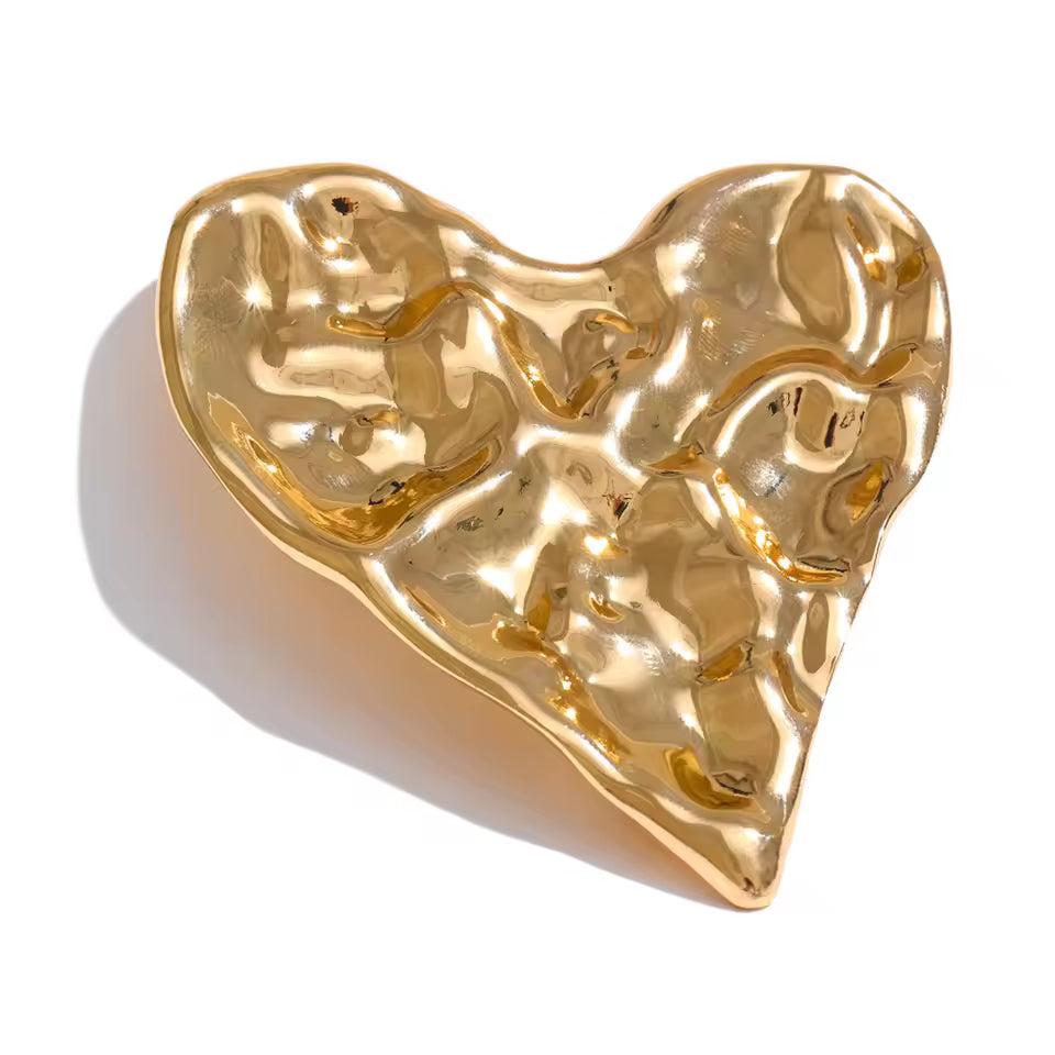 Big Heart Brooch