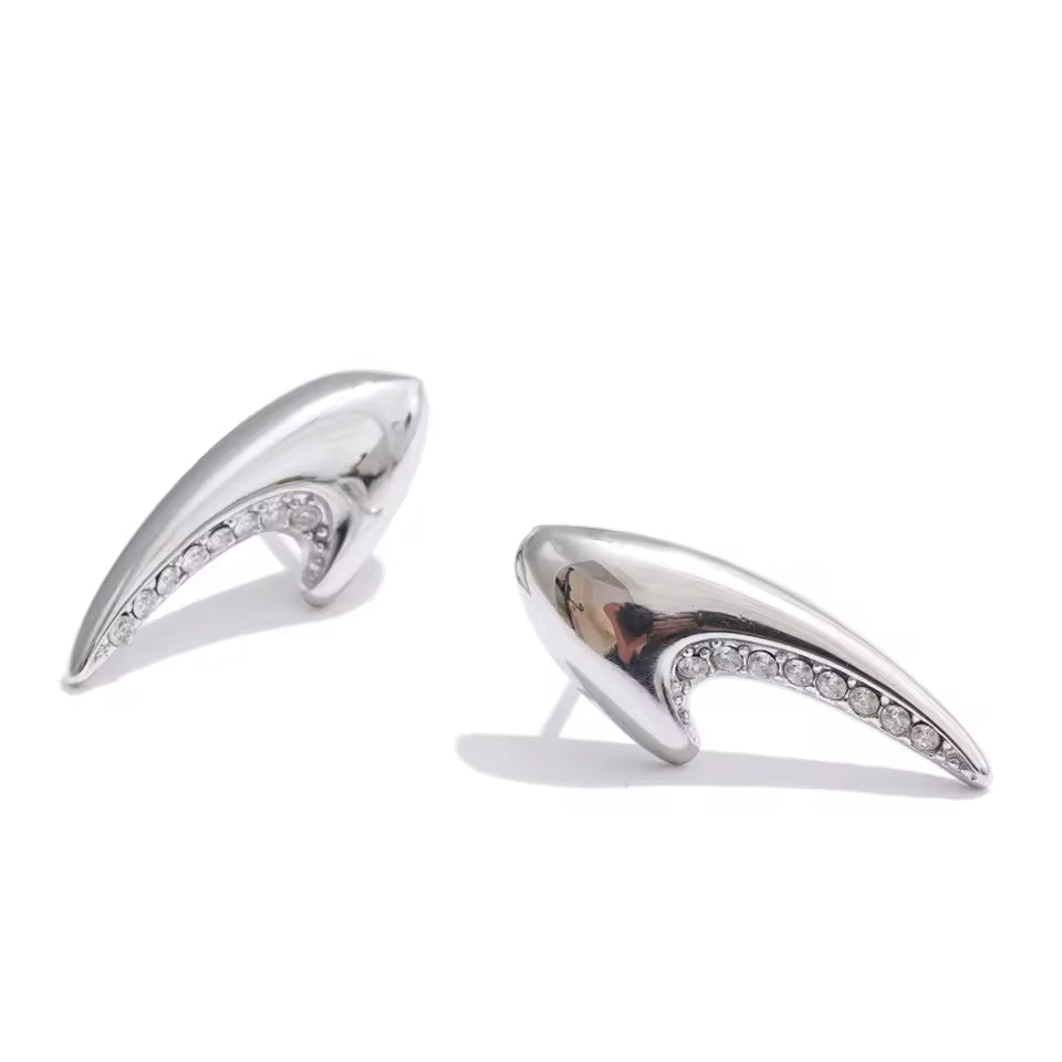 Boomerang Stud Earrings