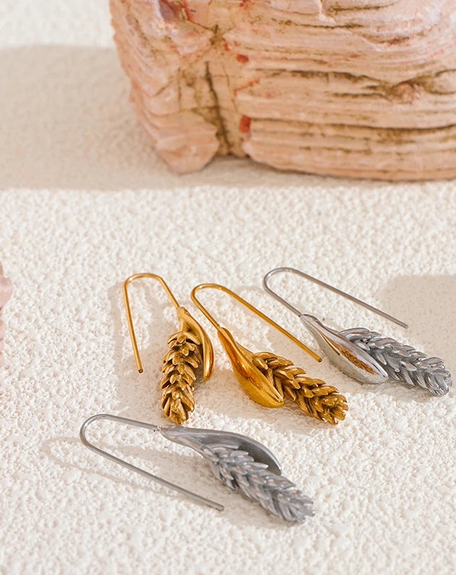 Wheat Drop Earrings