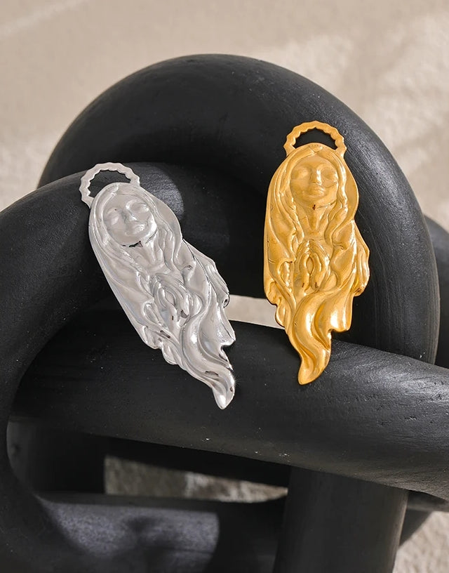 Virgin Mary Brooch