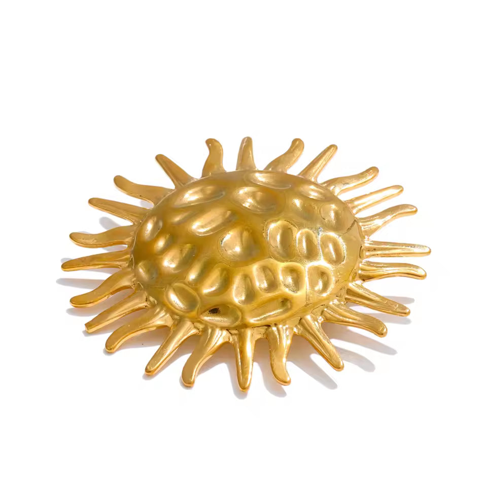 Sun Flower Brooch