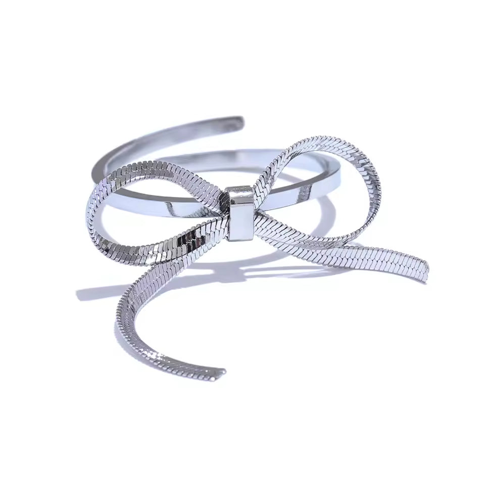 Adjustable Bow Open Ring