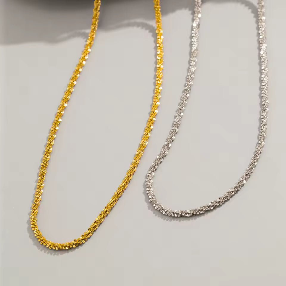 Minimalist Starry Chain Necklace