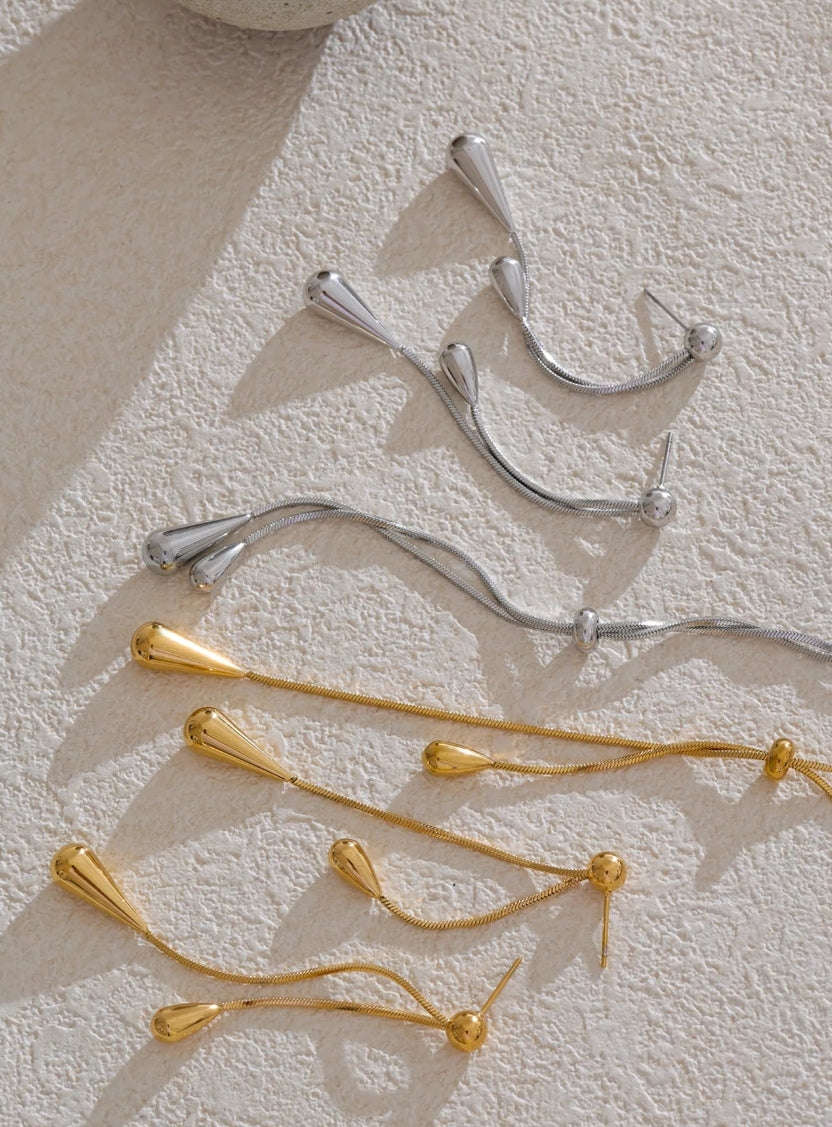 Water Drop Jewelry Set (Necklace & Earrings)