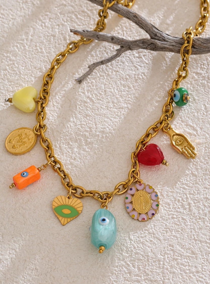 Mystic Amulets Charm Necklace