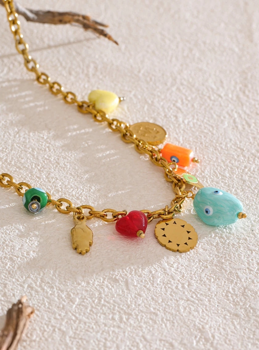 Mystic Amulets Charm Necklace