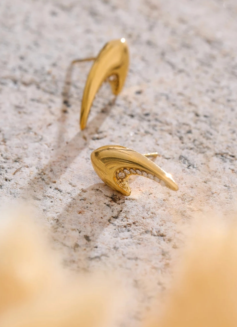 Boomerang Stud Earrings