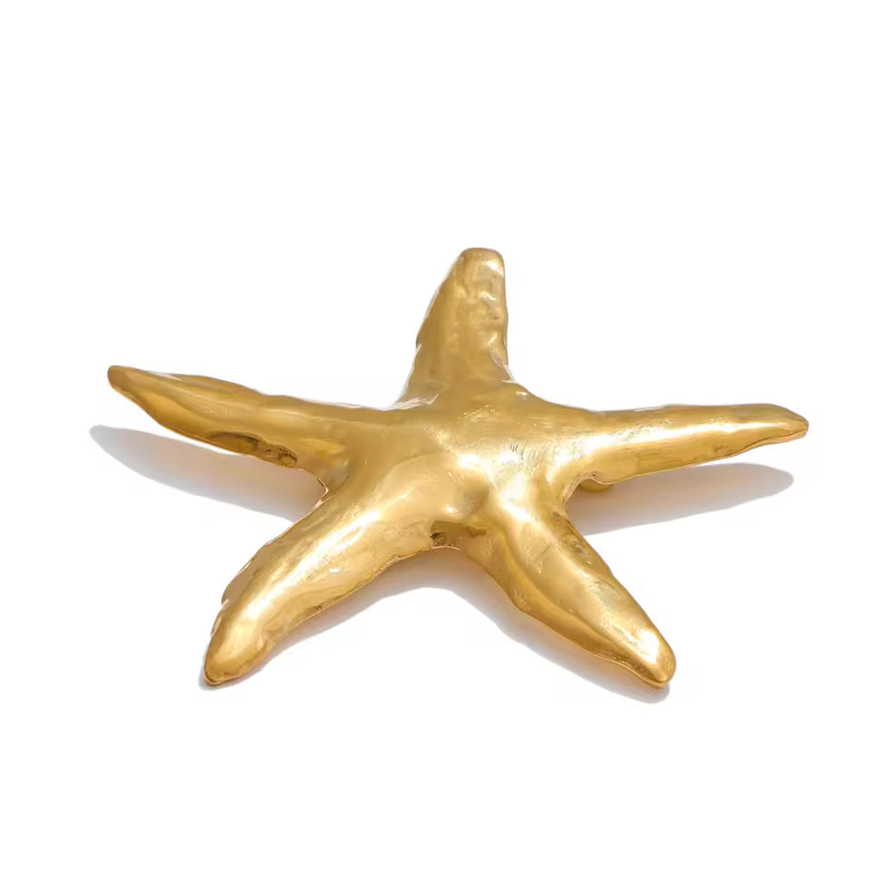 Starfish Brooch