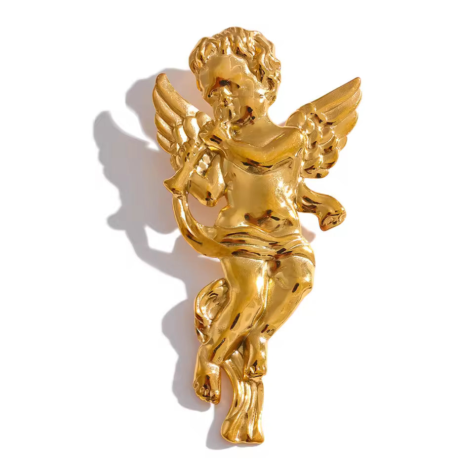 Herald Angel Brooch