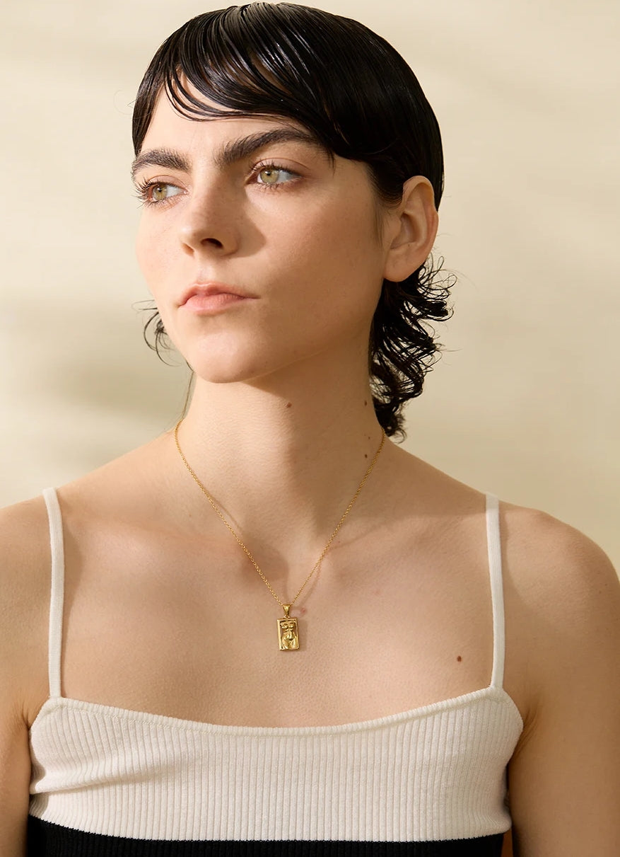 Nude Woman Body Pendant Necklace
