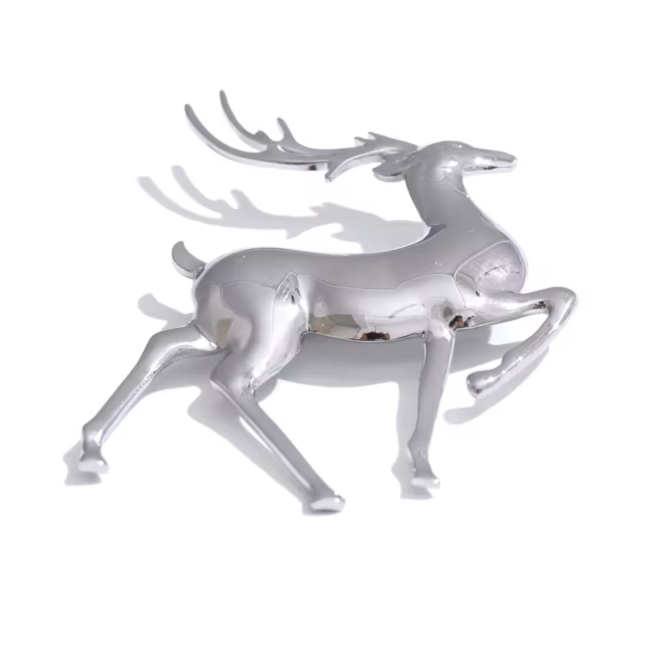 Christmas Deer Brooch