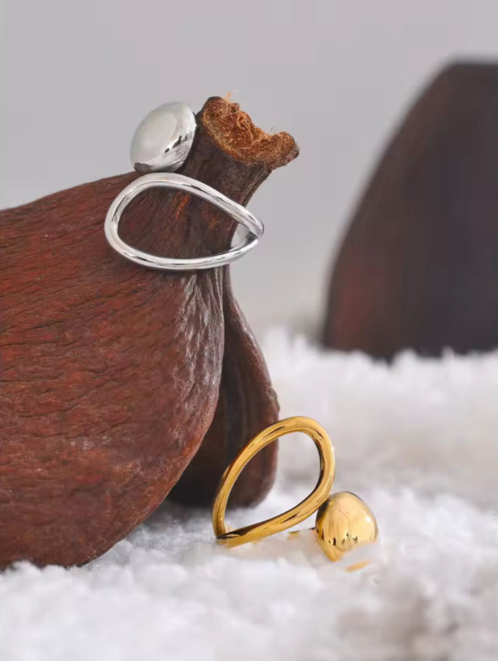 Geoluxe Open Adjustable Ring
