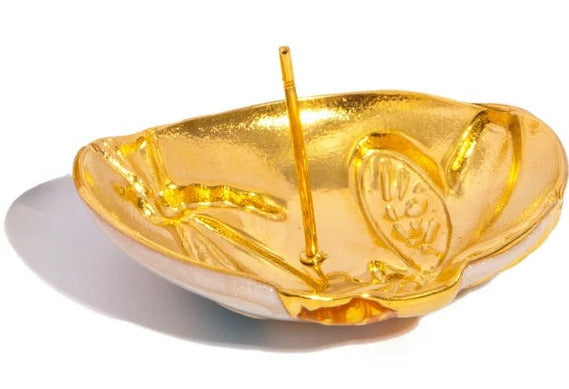 Colorful Dragonfly Enamel Stud Earrings