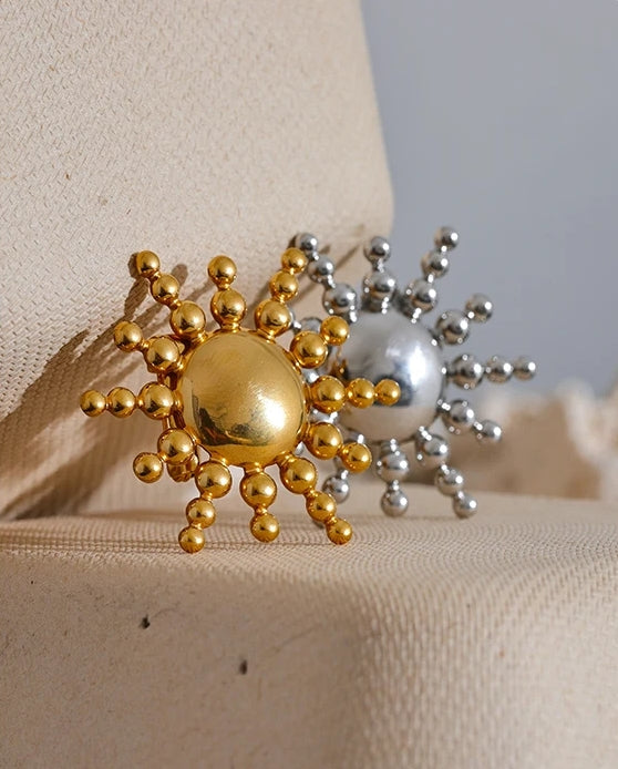 Sun Brooch