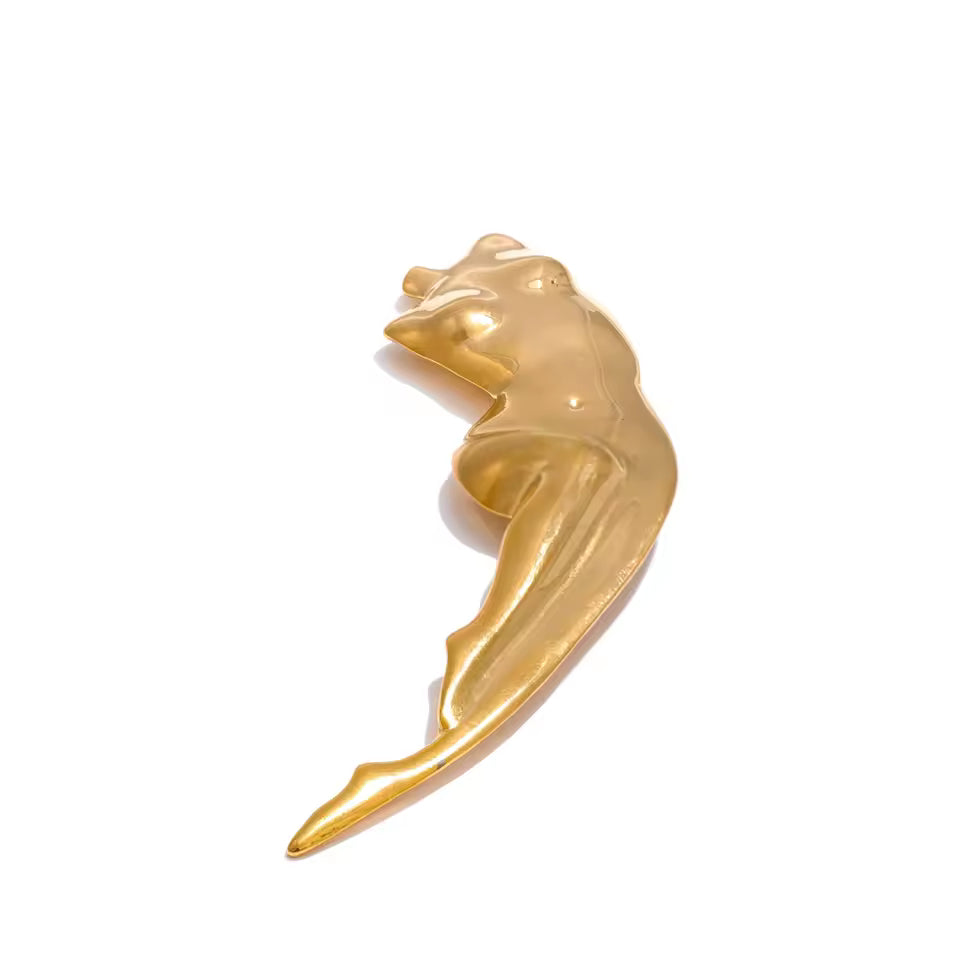 Aesthetic Woman Body Brooch