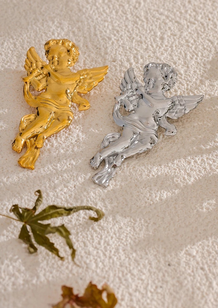 Herald Angel Brooch