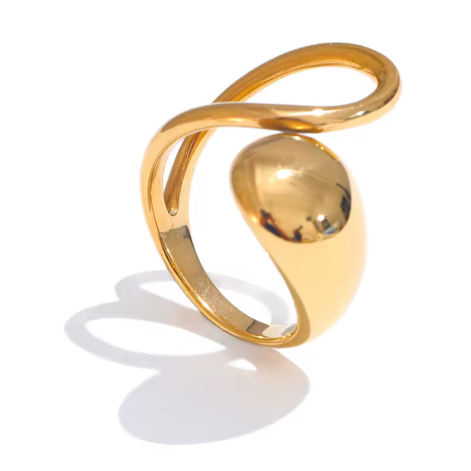 Geoluxe Open Adjustable Ring