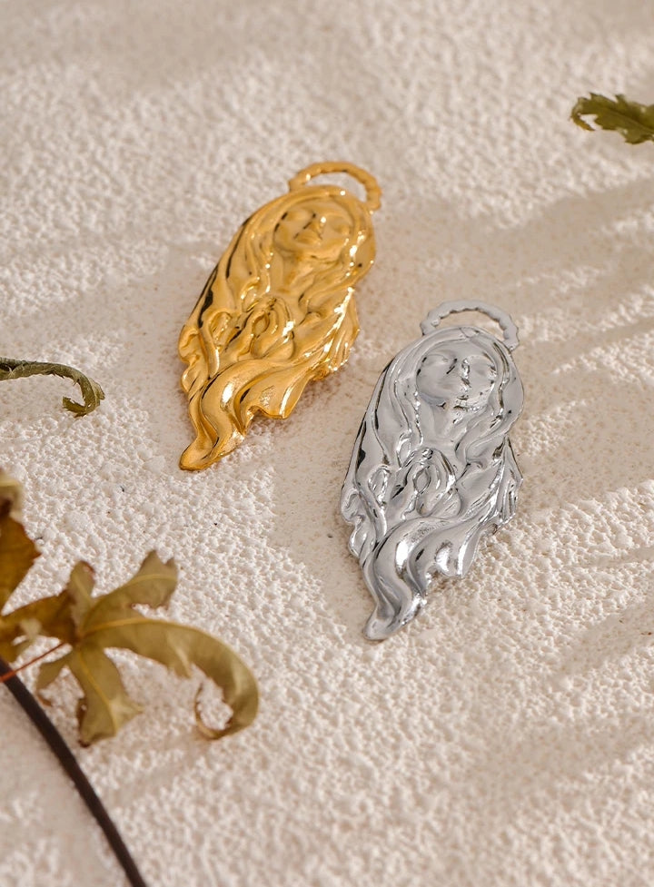 Virgin Mary Brooch