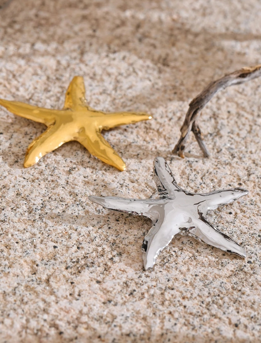 Starfish Brooch