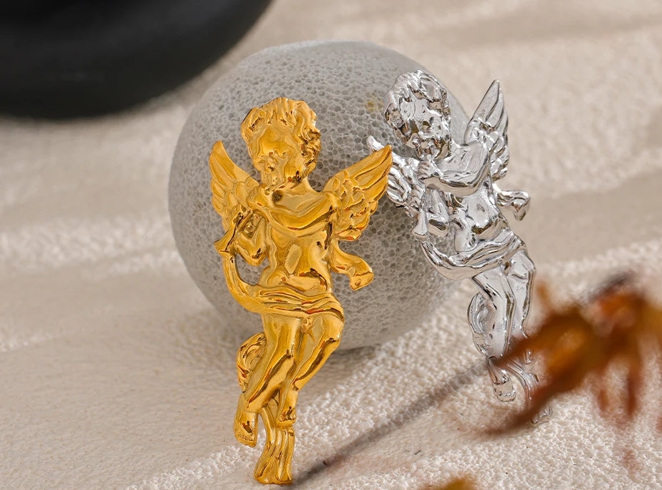 Herald Angel Brooch