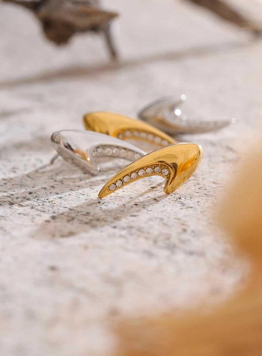 Boomerang Stud Earrings