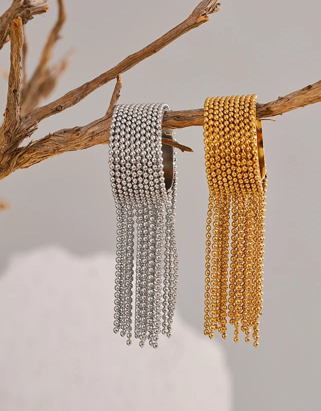 Fringe Flow Tassel Adjustable Ring