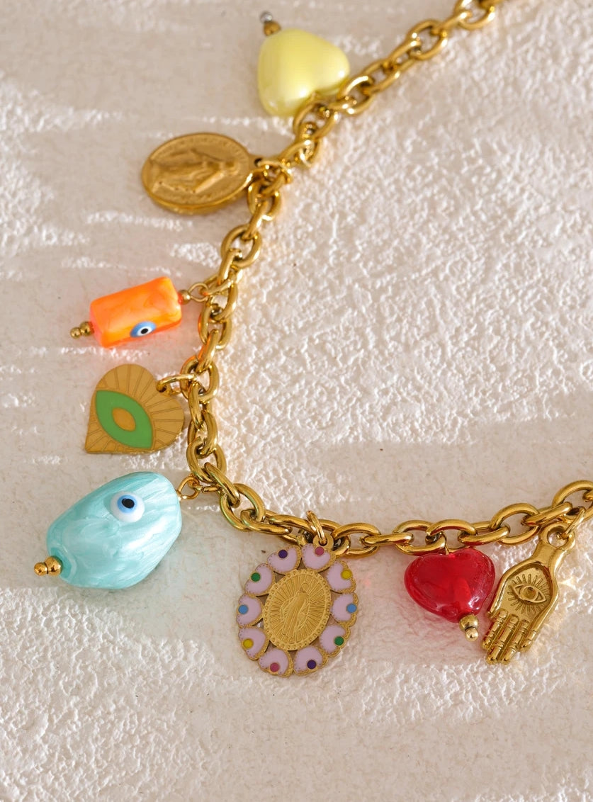 Mystic Amulets Charm Necklace
