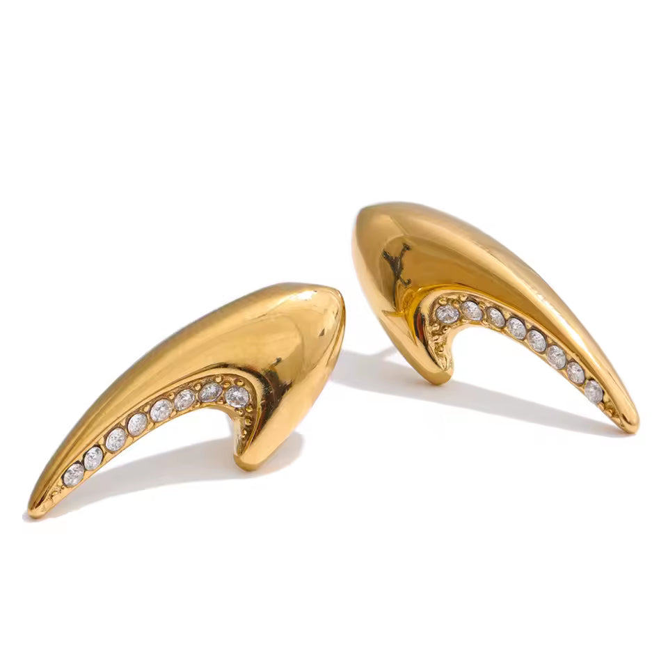 Boomerang Stud Earrings