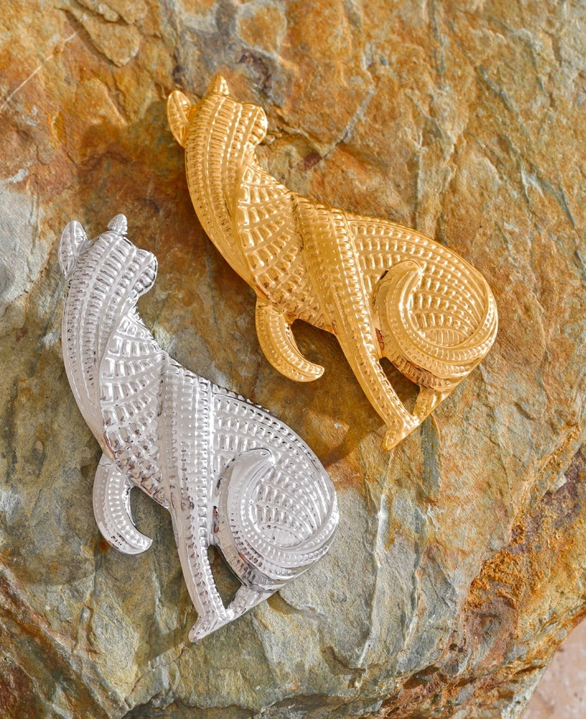 Leopard Brooch