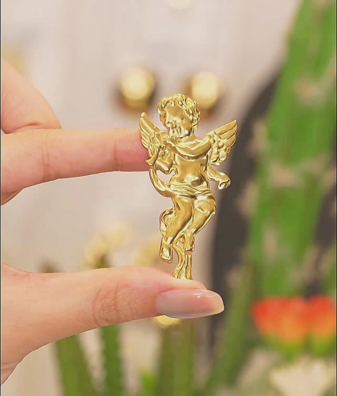 Herald Angel Brooch