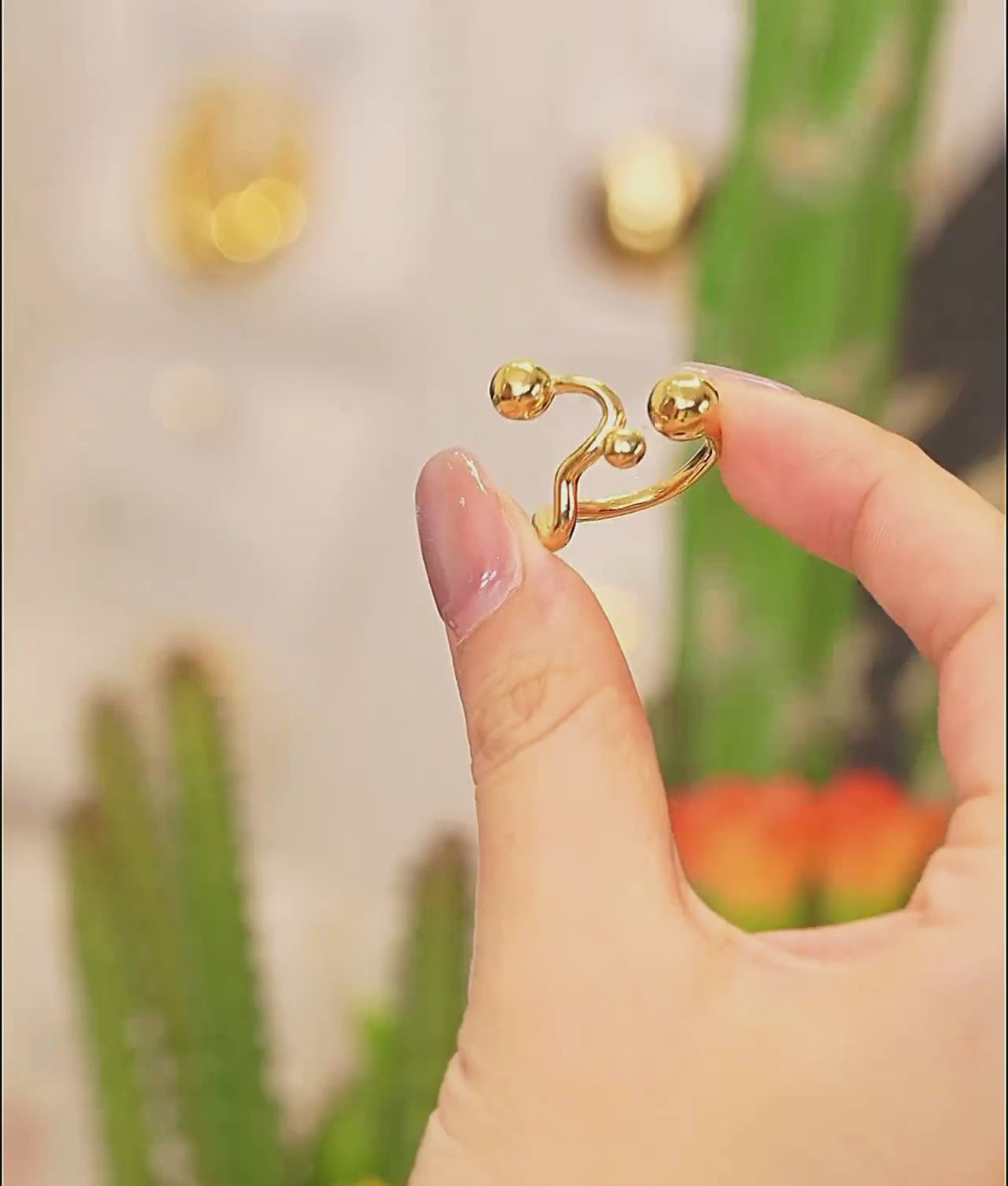 Asymmetric Orbit Adjustable Ring