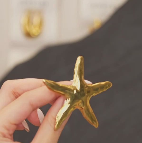 Starfish Brooch