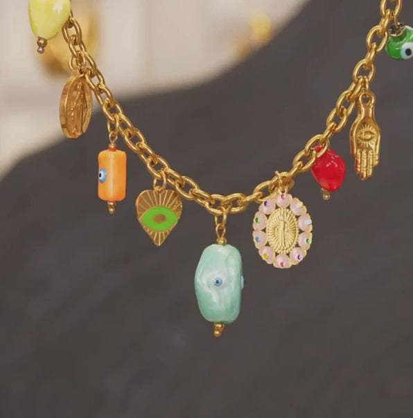 Mystic Amulets Charm Necklace