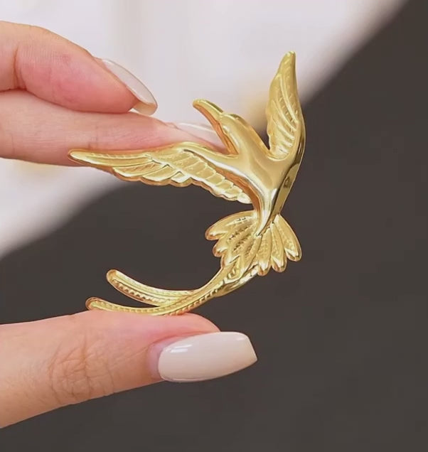 Phoenix Brooch